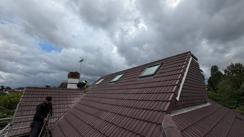 New roof installation by a roofer in our network